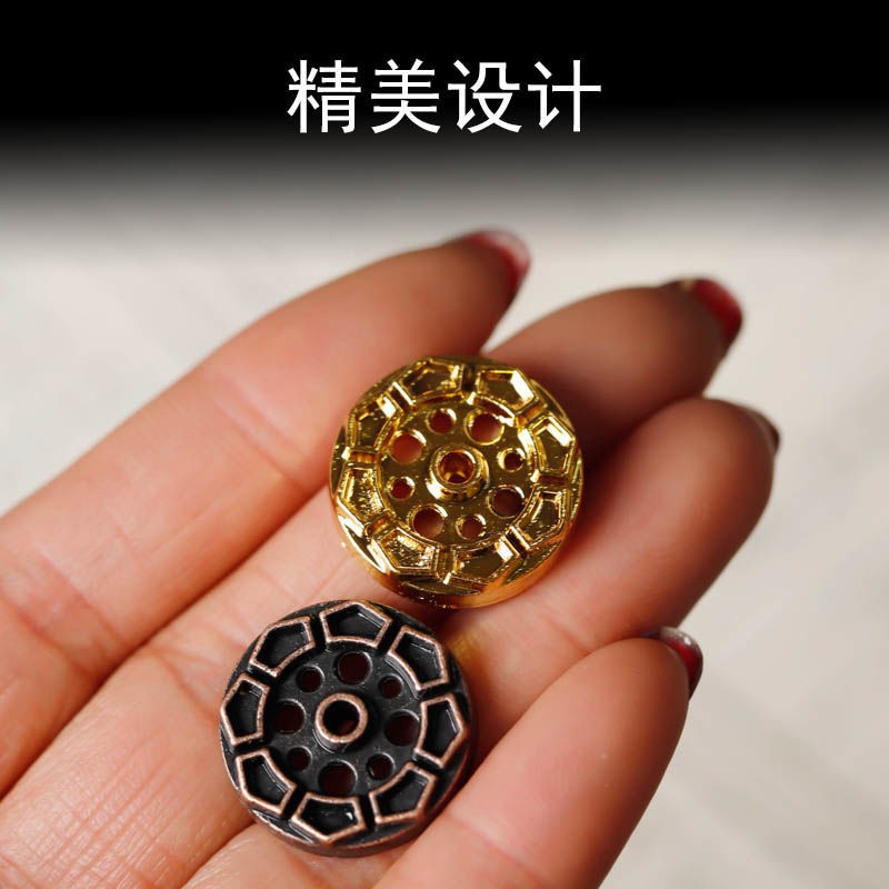 [Source Factory Goods] Copper gourd incense insert nine-hole incense holder mini creative water drop incense holder Duogong incense holder incense burner