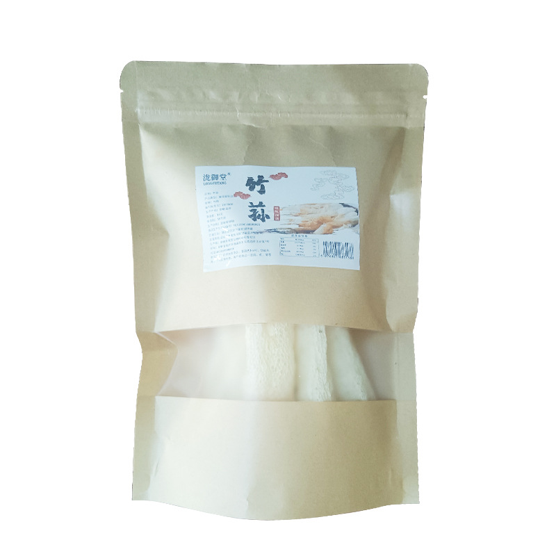 Gutian New Arrival Bamboo Fungus Dry Goods Wholesale Sulfur-Free Long Skirt Bamboo Fungus 15g Edible Fungus Base Origin