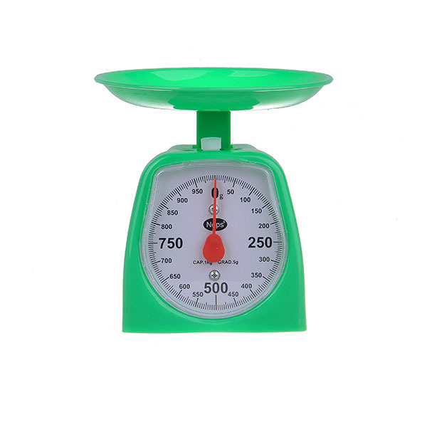 Manufacturer Customized Mechanical Square Kitchen Spring Food Scale Household Scale Plastic Scale Old-Fashioned Household Scale