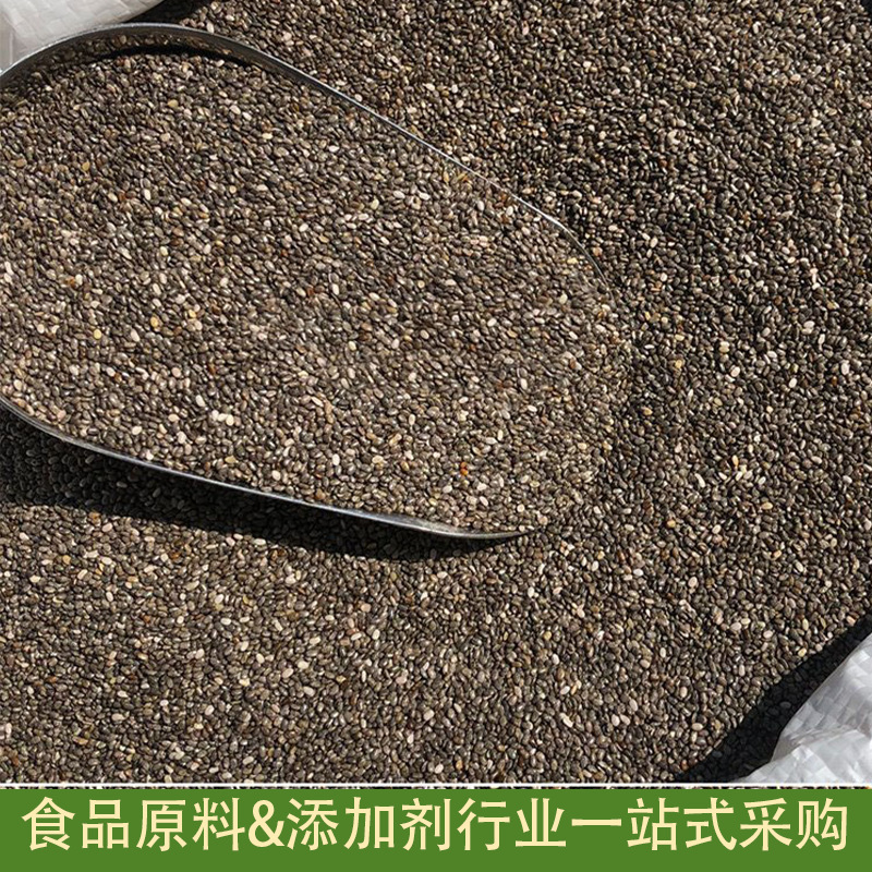 Mexican Chia Seed Powder Raw Materials Wholesale No-wash Ready-to-eat Dietary Fiber Supplement Grains Chia Seeds