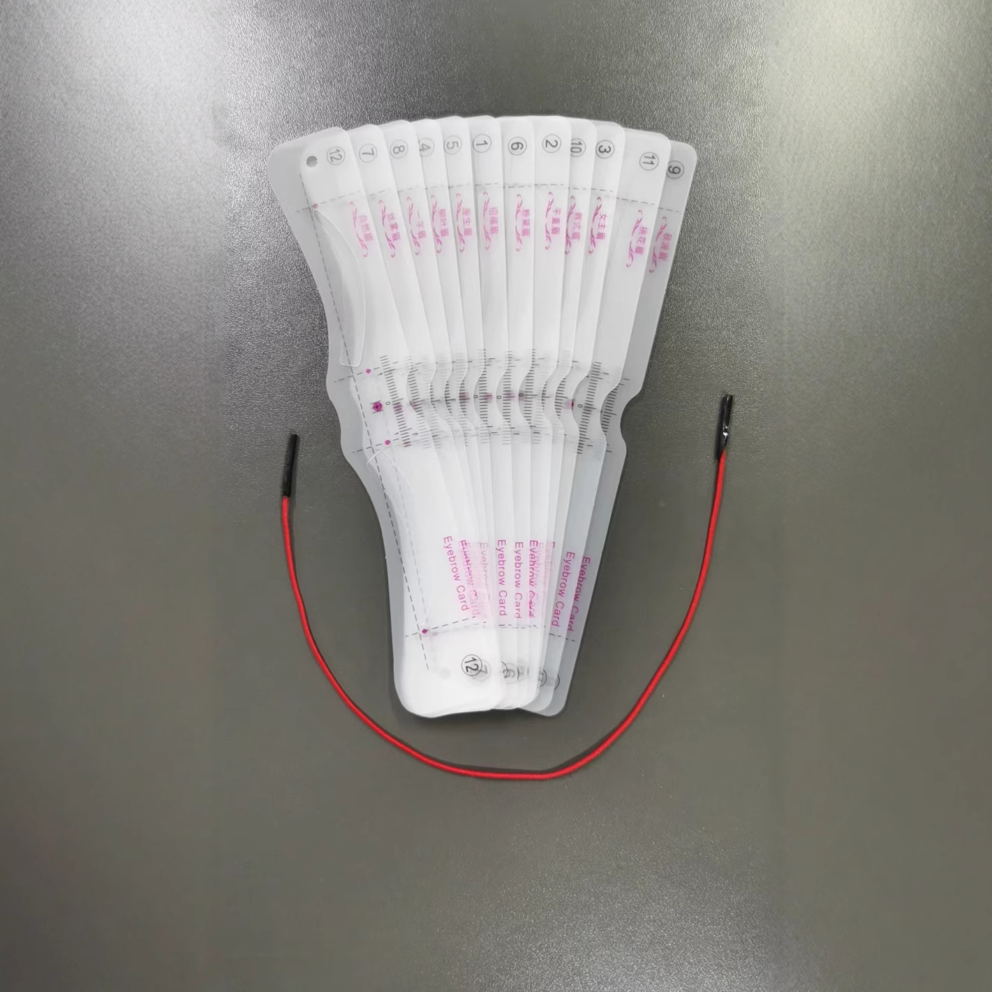 Горячая распродажа 12 шт симметричных головных мягких карт для бровей, артефакт для новичков, карта для формирования бровей, карта для рисования бровей, вспомогательный инструмент