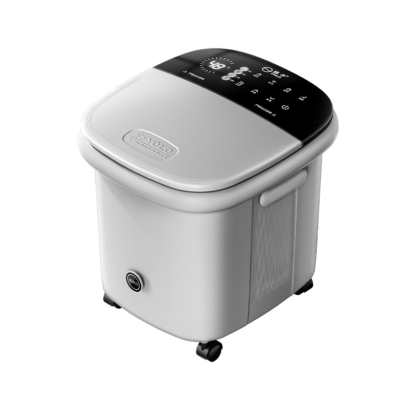 Yangzi Electric Foot Bath Tub, Electric Massage Foot Soaking Bucket, Constant Temperature Household Heating, Fully Automatic Folding Foot Bath Device, Gift