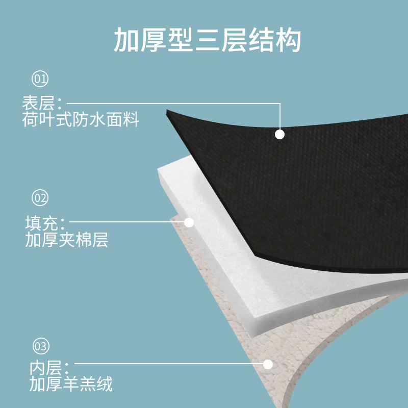 Baby Stroller Handlebar Warm Gloves, Windproof Stroller Accessory, Universal Accessory for Walking with Babies, Windproof and Warm