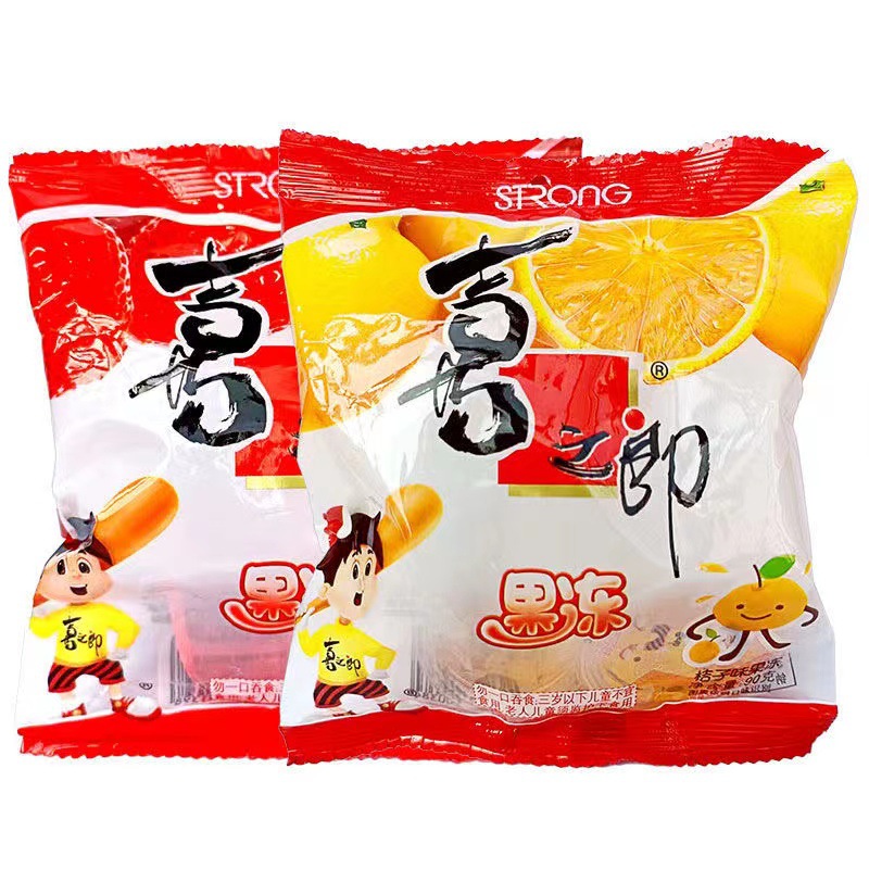 Xichilang Jelly 90g/150g Pulp Coconut Fruit Strawberry Orange Leisure Children's Snack Wedding Candy Jelly