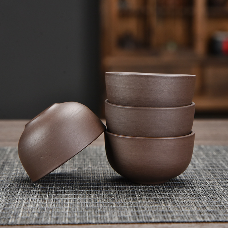 Purple Sand Portable Travel Tea Set Car Storage Outdoor Camping Kung Fu Tea Set Business Activities Accompanying Gift