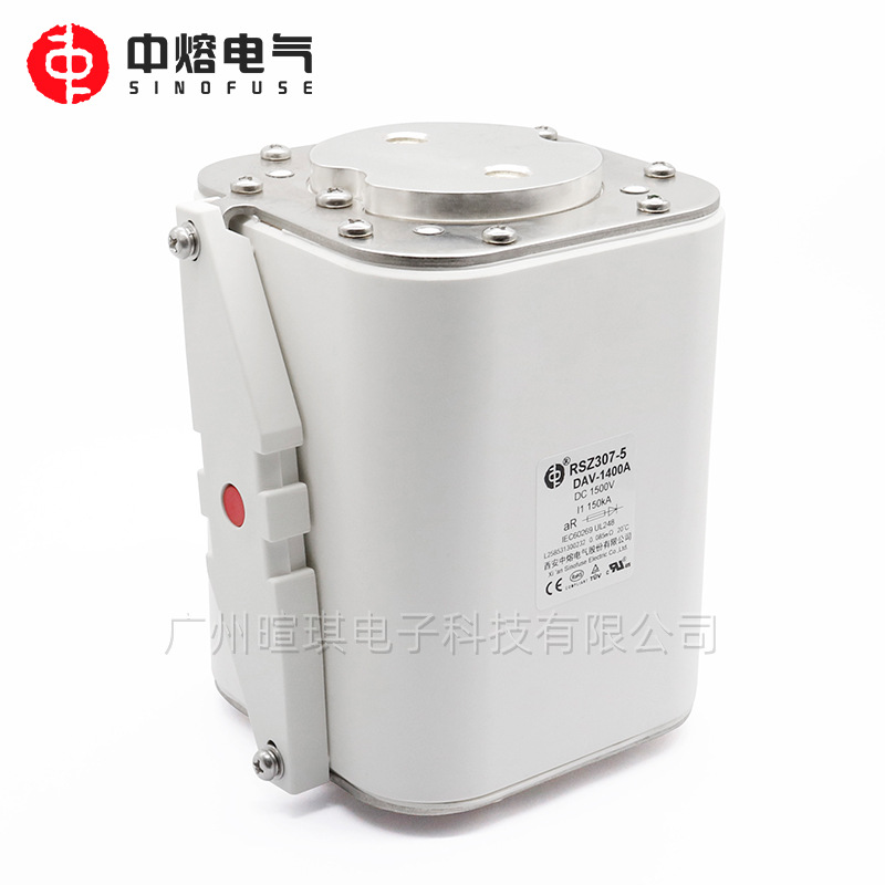 Zhongrong Rsz307-5-Dav 1500V High Voltage Dc Fuse Photovoltaic Energy Storage Fast Fuse