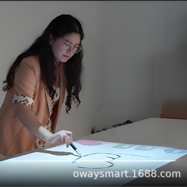 Multimedia Teaching School Classroom Conference Room Portable Electronic Whiteboard Infrared Touch High-Definition Interactive Interactive