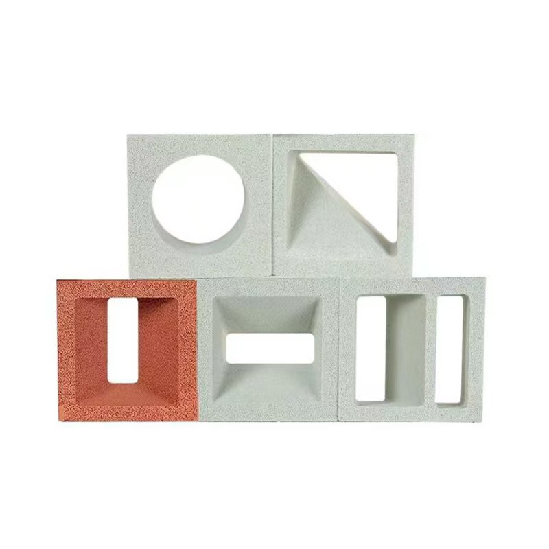 Cement Hollow Bricks, Internet Celebrity Component Bricks, Hollow Partition Shape Wall Bricks, Lightweight Construction Bricks, Foamed Ceramic Brick Sculptures
