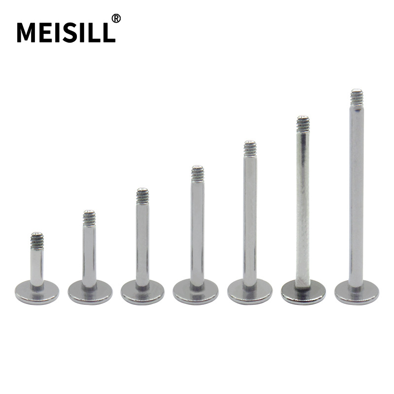 Meier нержавеющая сталь внешний зуб губной гвоздь база ушной костный гвоздь пирсинг губной гвоздь аксессуары регулярные базовые ювелирные изделия