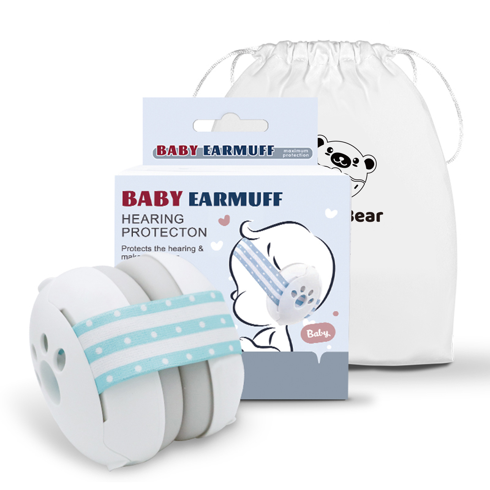 Amazon Best-Selling Source Manufacturer Ce Ansi Certified Multi-Color Lightweight Foldableable Kidsren's Noise Reduction Protective Earmuffs