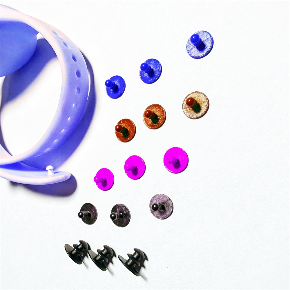 Mi bracelet metal buckle wrist strap buckle smart bracelet DingTalk metal buckle Apple strap nail buckle tail nail