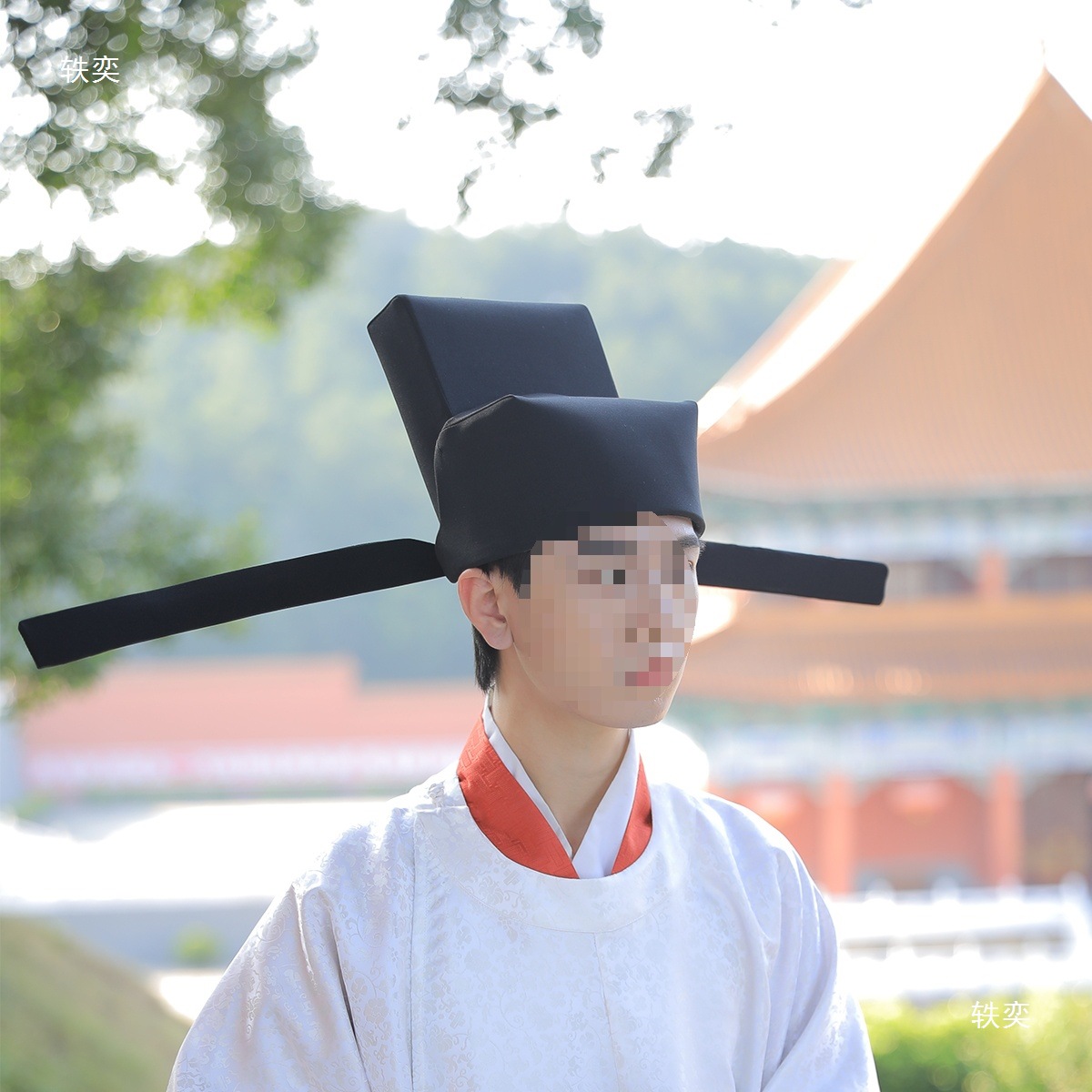 Головной убор с расправленными крыльями династии Сун, ханфу улицы Уйи, восстановленная корона с жесткими крыльями династии Сун, головной убор с расправленными ногами, шляпа династии Сун