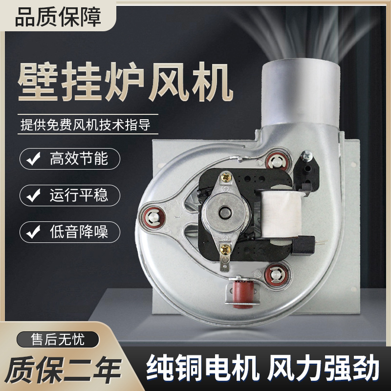 New wall-mounted boiler accessories wall-mounted boiler fan smoke exhaust motor squirrel wall-mounted boiler fan 35W/48W/65W