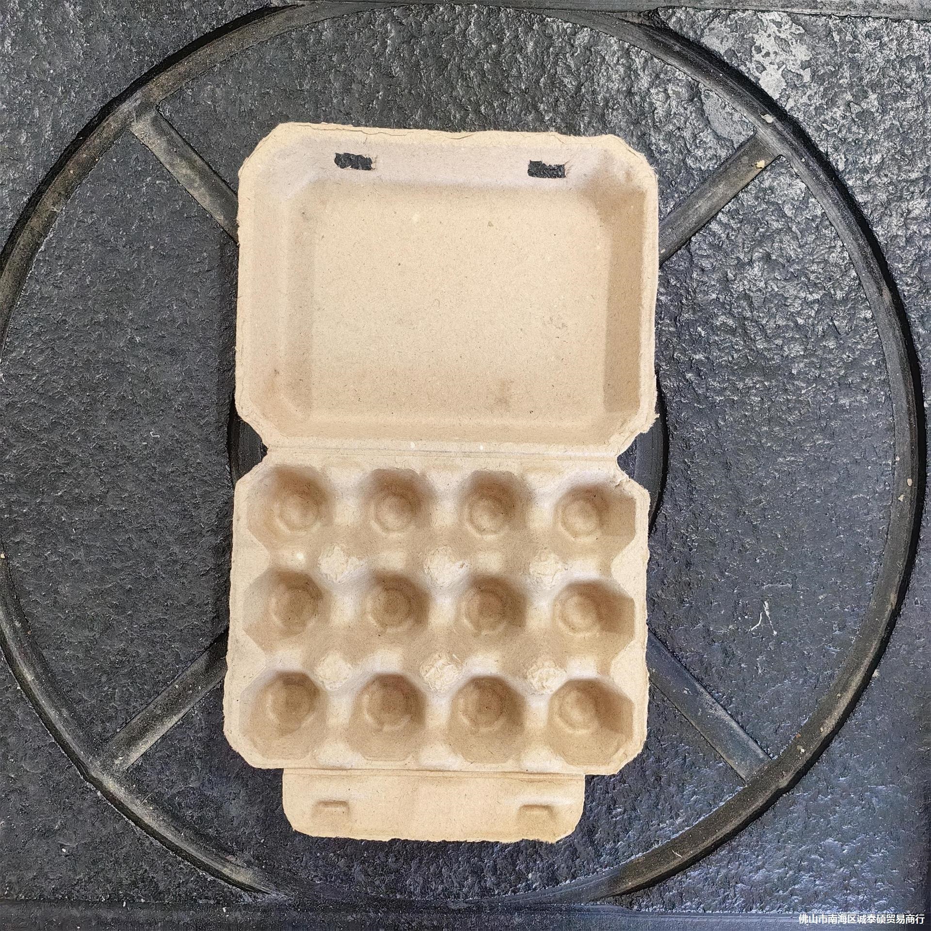 Box of 12 Quail Eggs, Shockproof Quail Egg Carton, Pulp Supply, Biodegradable Manufacturer