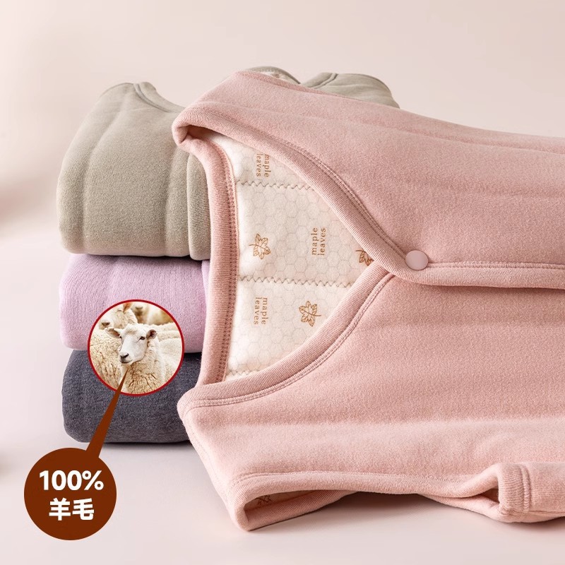 Детский теплый жилет с флисовой подкладкой, осенне-зимний школьный униформенный артефакт, утолщенный шерстяной жилет для мальчиков и девочек