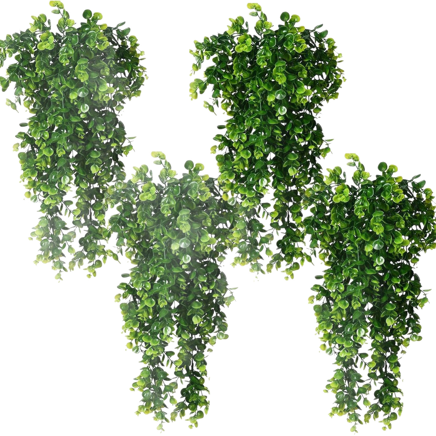 Cross-border artificial rattan eucalyptus wall hanging simulation green plant hanging plant vine furniture outdoor decoration props