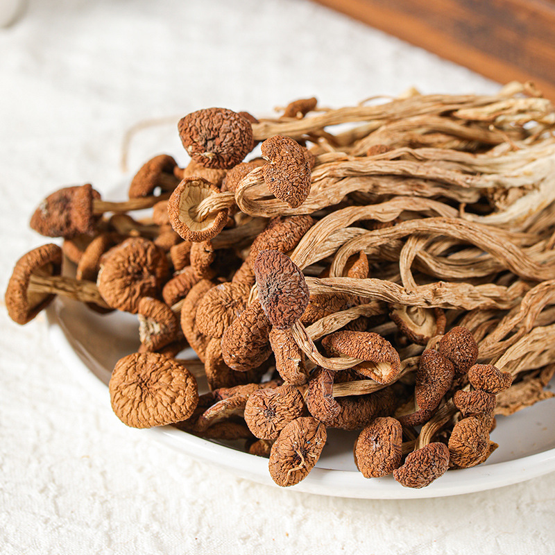 [Wholesale Dropshipping] Tea Tree Mushroom Gutian Specialty Unopened Dried Goods Selected Unopened New Goods Sulfur-Free Dried