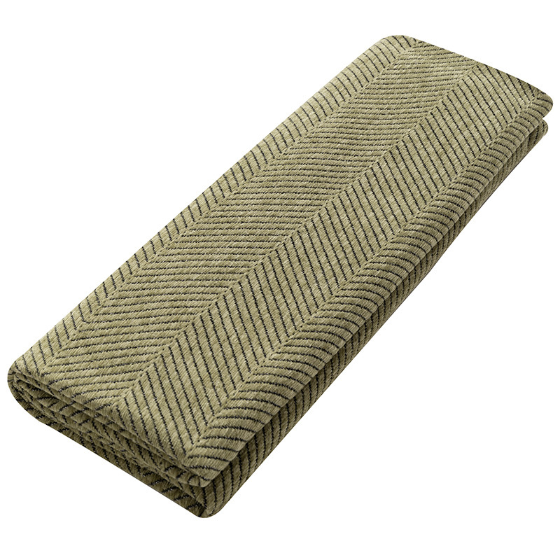 Herringbone 1.8 meters wide chenille fabric sofa towel special wholesale padded pillow factory outlet
