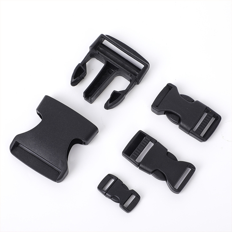 Manufacturer's Ready-Made Plastic Buckle 1-5cm School Bag Waist Bag Buckle Multi-Functional Buckle Suitcase Mother Adjustment Buckle