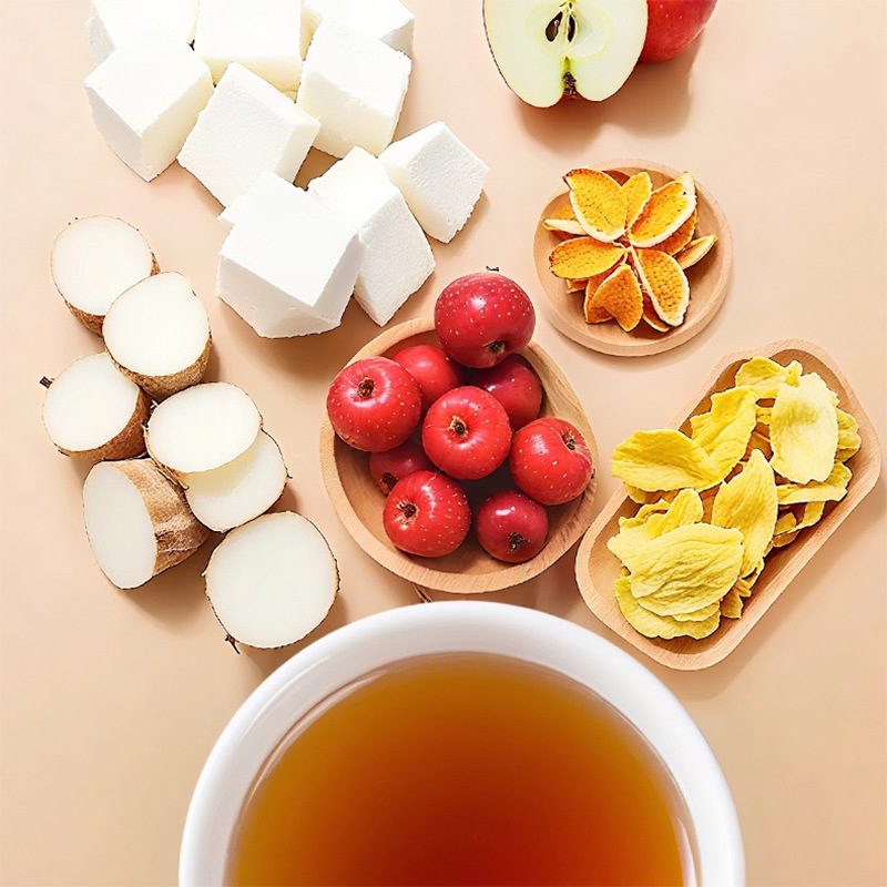 (October 25) Xindi Mama Children's Apple Mountain Medicine Hawthorn Six Ingredients Four Gods Soup 100g