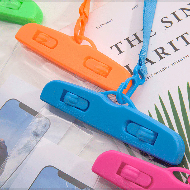 Summer swimming touch screen mobile phone case outdoor hot spring diving waterproof case PVC mobile phone waterproof bag