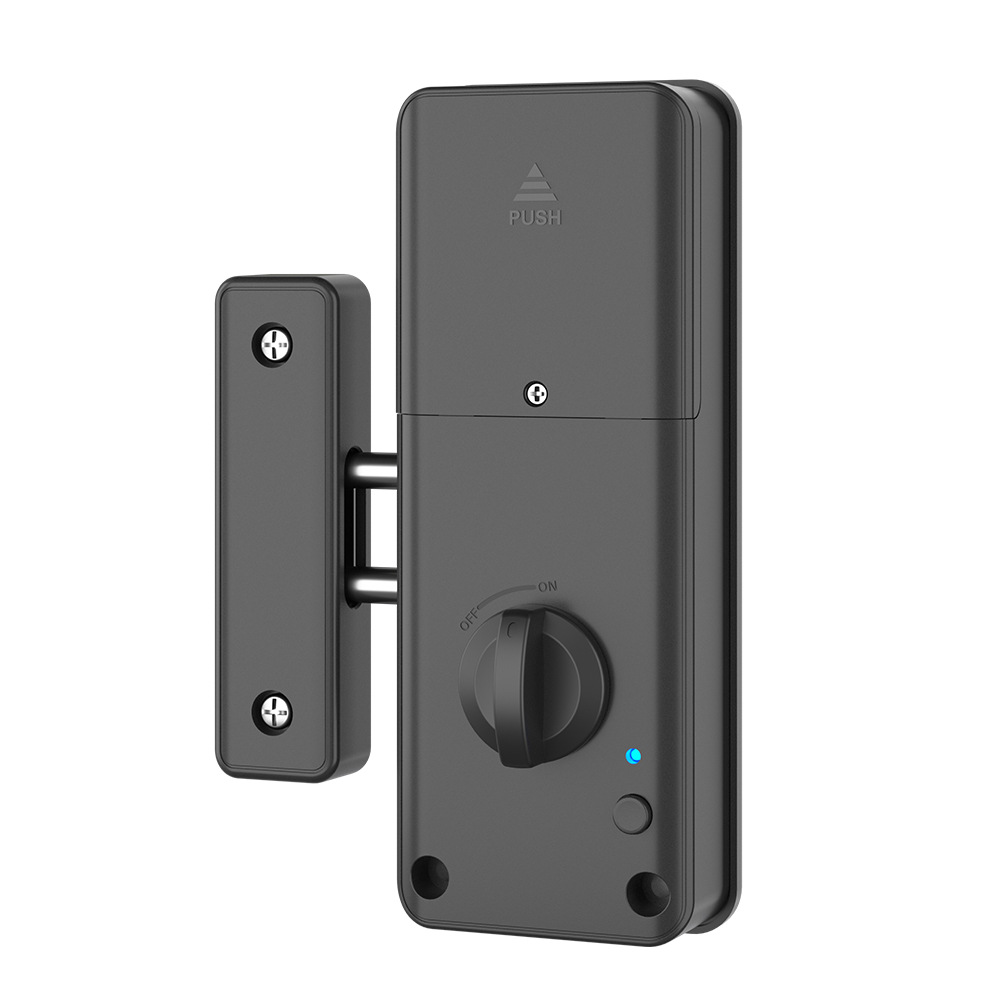 Punch-free Invisible Door Lock Smart Swipe Remote Control Door Lock Electronic Induction Interior Door Lock Wooden Door Dark Lock