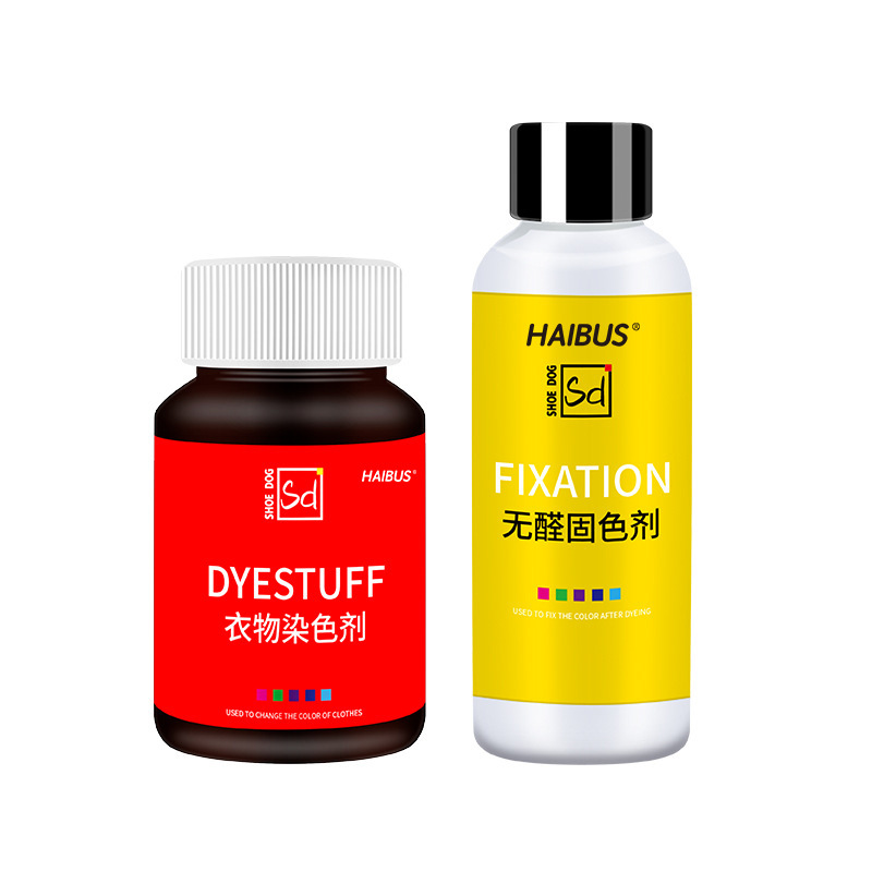 Clothes Dye Is Not Easy to Fade, Dyeing and Fixing Set Does Not Damage Old Clothes, Renovation and Color Change, Simple Operation and Environmentally Friendly Dye