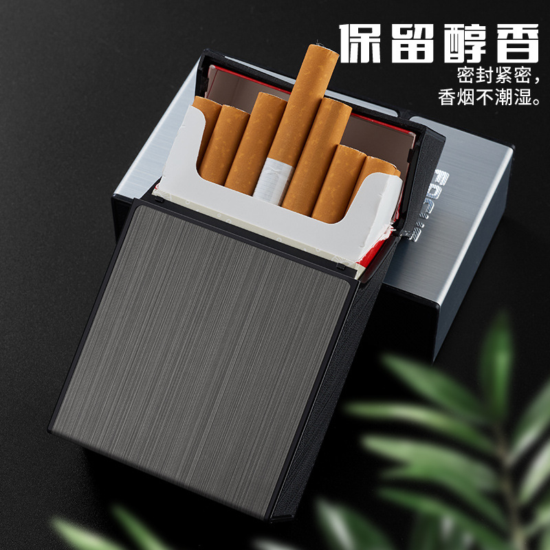 Focus FOCUS20 men's cigarette case portable flip plastic simple style