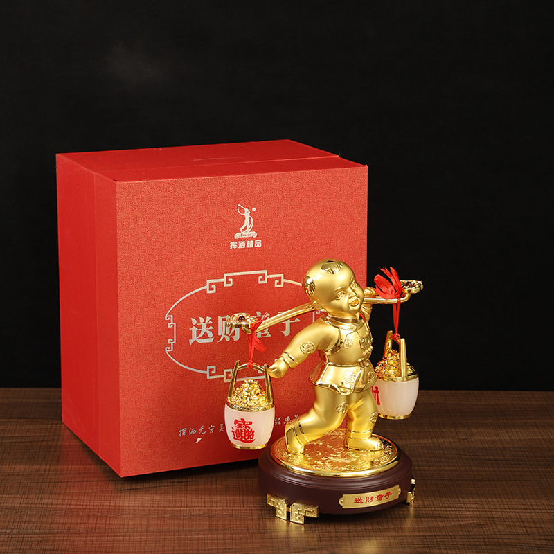 Удачное украшение из сплава для подарка, декор для офисного стола, декор для книжного шкафа, бизнес-подарки для руководителей