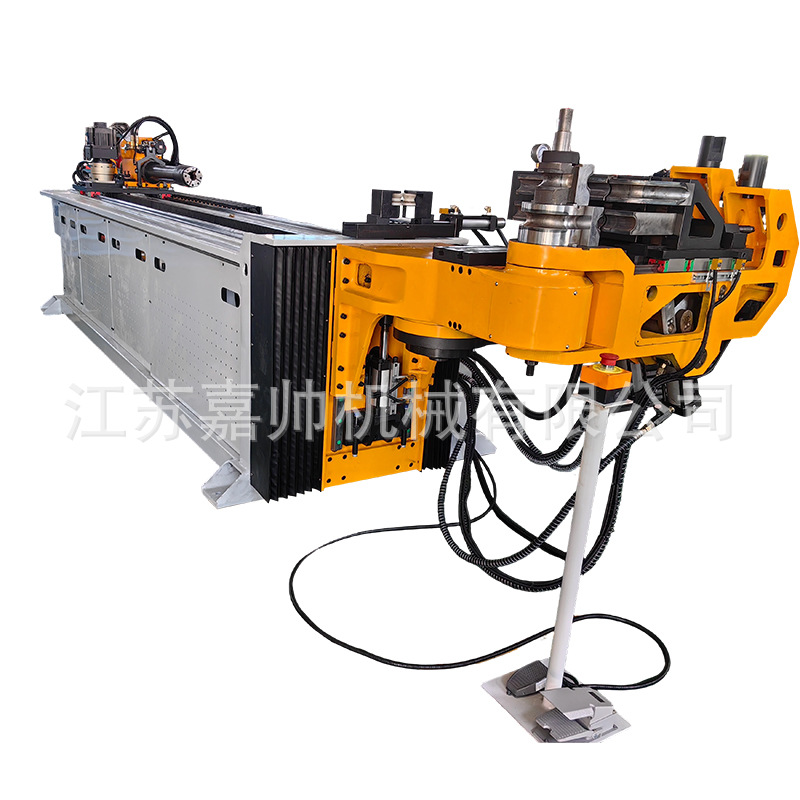 8Cnc9A3S Double-Head Left and Right Pipe Bending Machine Metal Round Pipe Square Pipe Bending Arc Cnc Fully Automatic Pipe Bending Machine