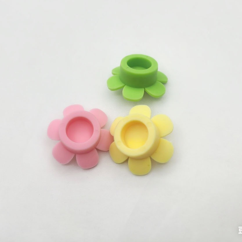 Cute Flower Overflow Stopper for Washbasin, Silicone Sealing Cover to Prevent Insects and Odor, Flower Washbasin Overflow Stopper