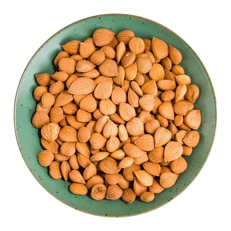 New Arrival Almond Chinese Herbal Medicine Bitter Almond 500g Free Shipping with Skin Almond Peeled Almond North and South Almond Authentic
