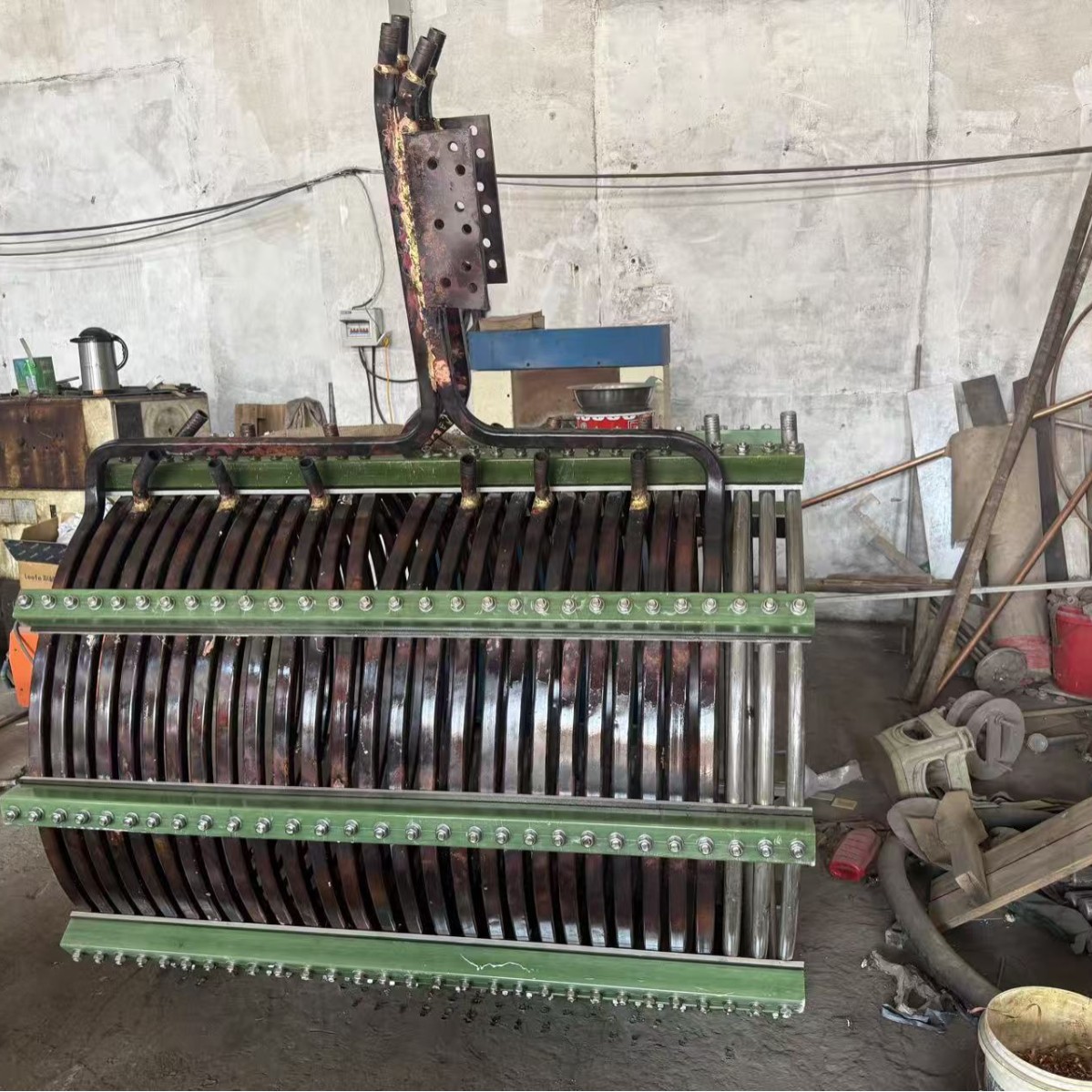 Supply of Medium Frequency Furnace Induction Coil Smelting Vacuum Heating Steel Shell Furnace Aluminum Shell Medium Frequency Furnace Accessories Customization