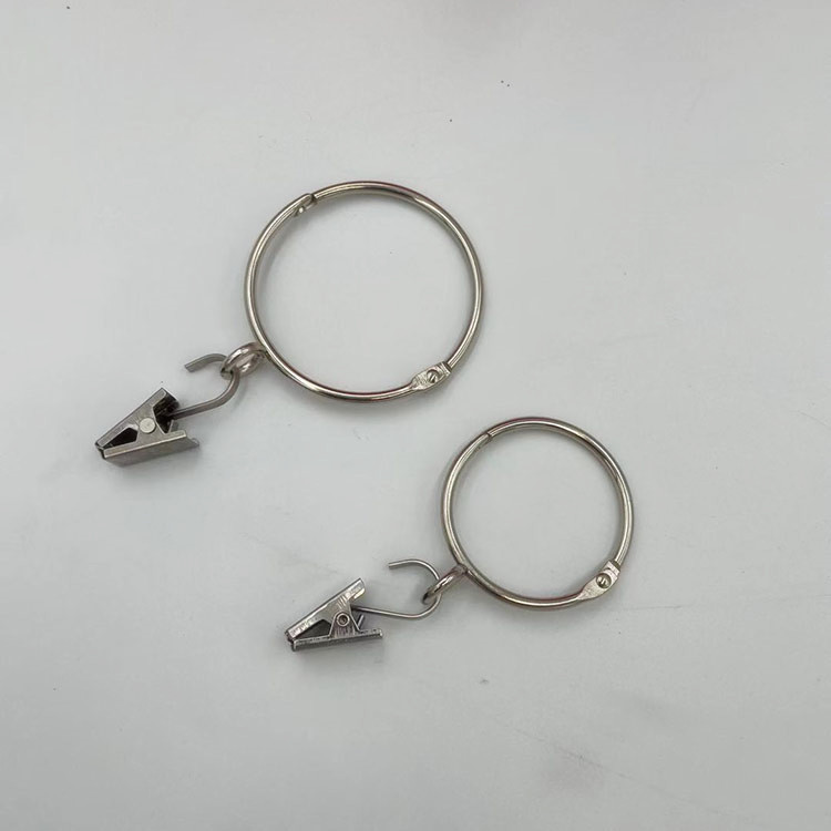 Iron open ring stainless steel clip easy to disassemble size 38MM 50mm