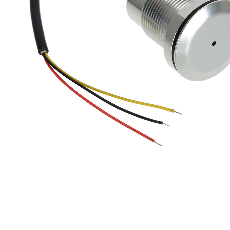 Outdoor waterproof anti-riot monitoring special metal pickup high fidelity noise reduction recording Bolt outdoor omnidirectional sound collection