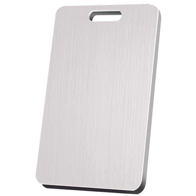 Stainless Steel Cutting Board Thickened Cutting Board and Panel Large Mildew-Proof Chopping Board Home Kitchen Large Chopping Board Cross-Border Supply