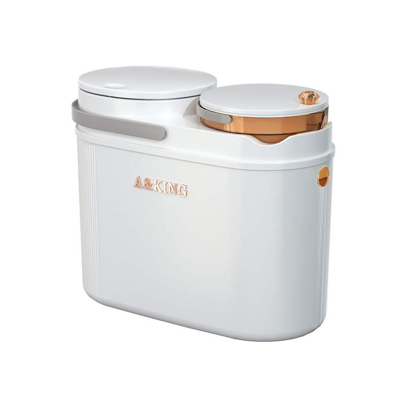 Household wet and dry separation trash can wholesale tea residue filter trash can Household Office tea bucket waste bucket