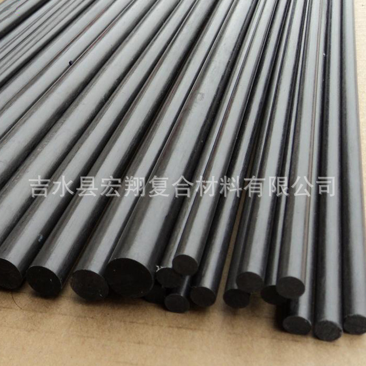Factory Lightweight Carbon Fiber Rod Wear-Resistant Carbon Rod with High Strength and Squeezing Solid Length That Can Be Cut and High Strength