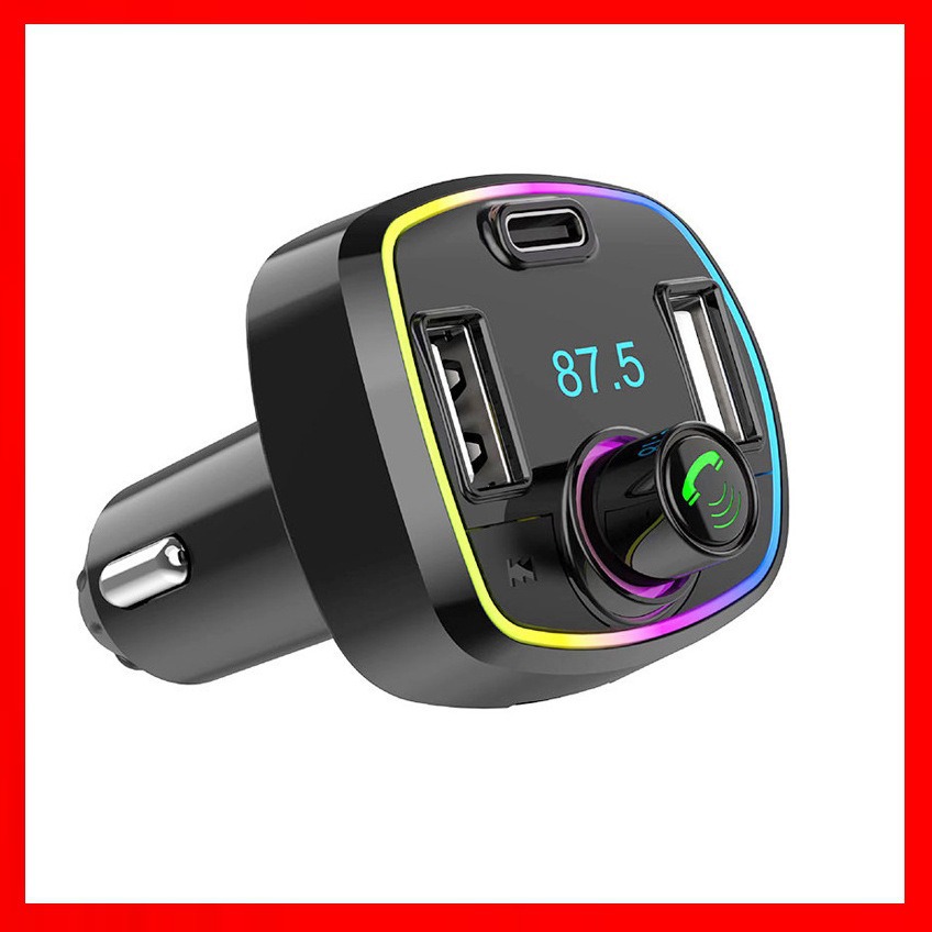Q5 cross-border FM Bluetooth transmitter car MP3 player car charger popular car Multi-Function Charger