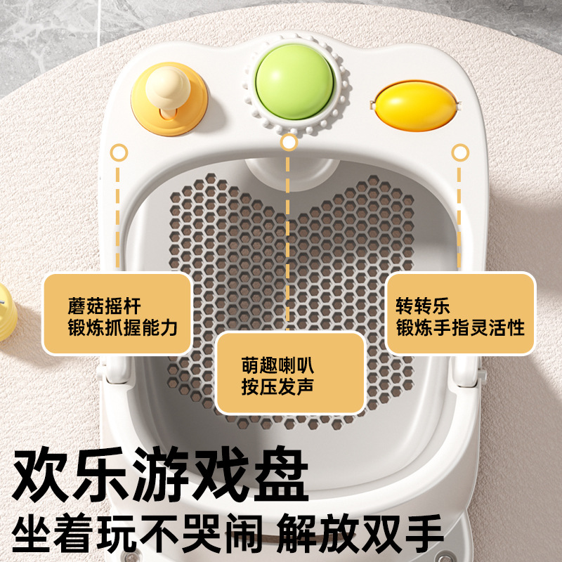 Little Muma Baby Bath Seat Baby Bathtub Sitting and Lying Support Non-Slip Bath Stool Newborn Kidsren Learning Chair Bath Stool