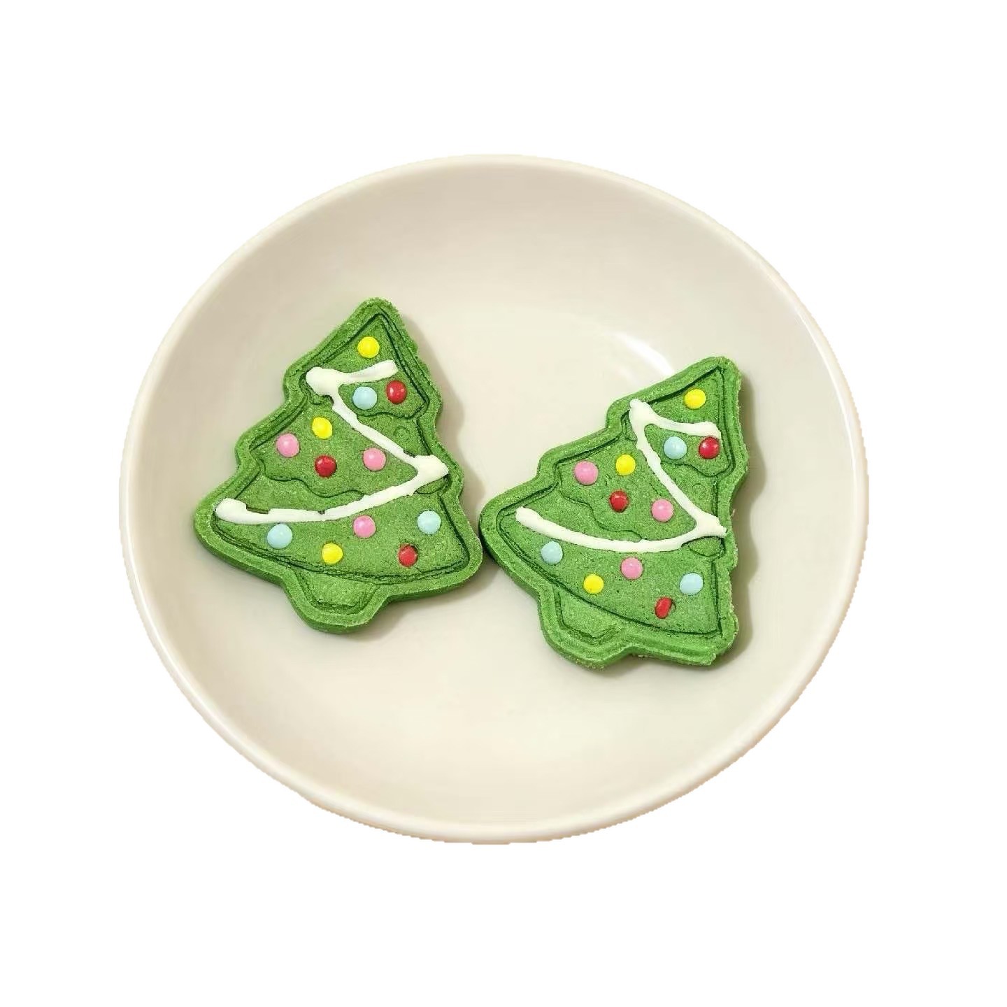 Pet Christmas Tree Cookies Chicken Cat and Dog Snacks Meal Hamster Teething Cookies Christmas Pet Cookies Wholesale