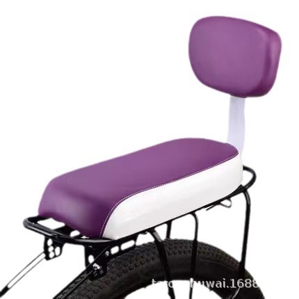 Electric car backrest universal thickened seat cushion manned rear children's seat factory wholesale color cushion board