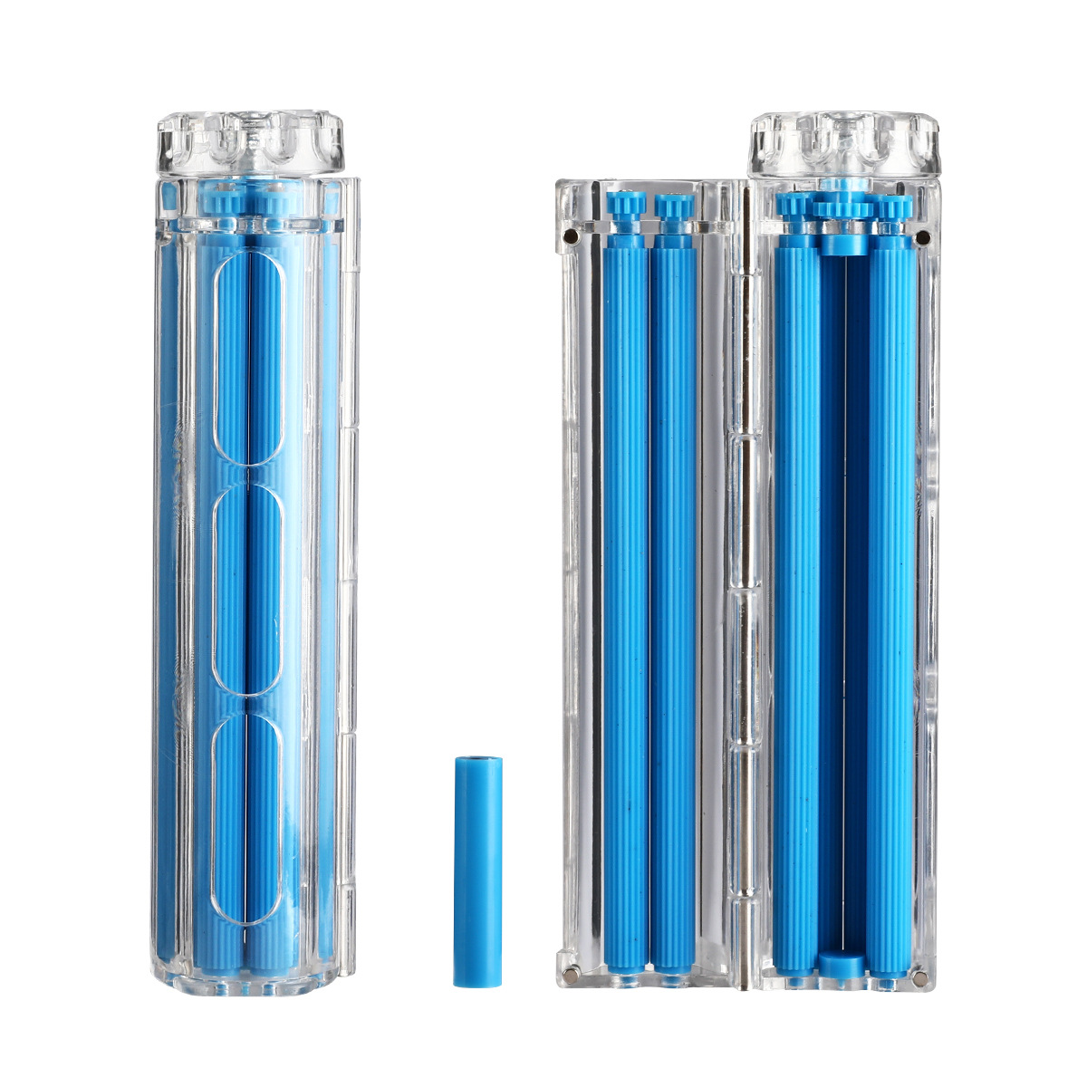 Multicolor Plastic Household Manual Rotating Cigarette Roller Hand Rolled Cigarette Puller Cigarette Accessories Cigarette Filler