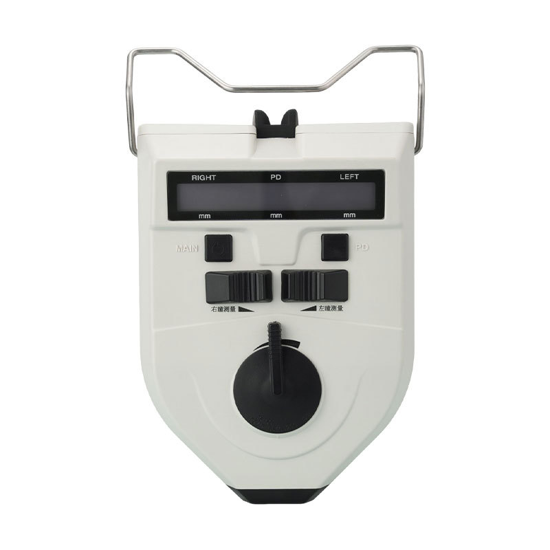 Ophthalmic Equipment Glasses Optometry Pupil Distance Meter Pupil Distance Measuring Instrument Pd with Sight Distance Adjustment Knob