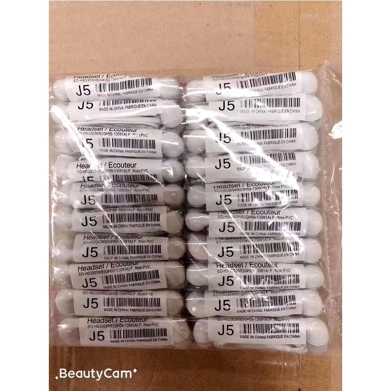 For Samsung S4 mobile phone color headset J5 9500 mobile phone wire control tuning J5 in-ear headset factory