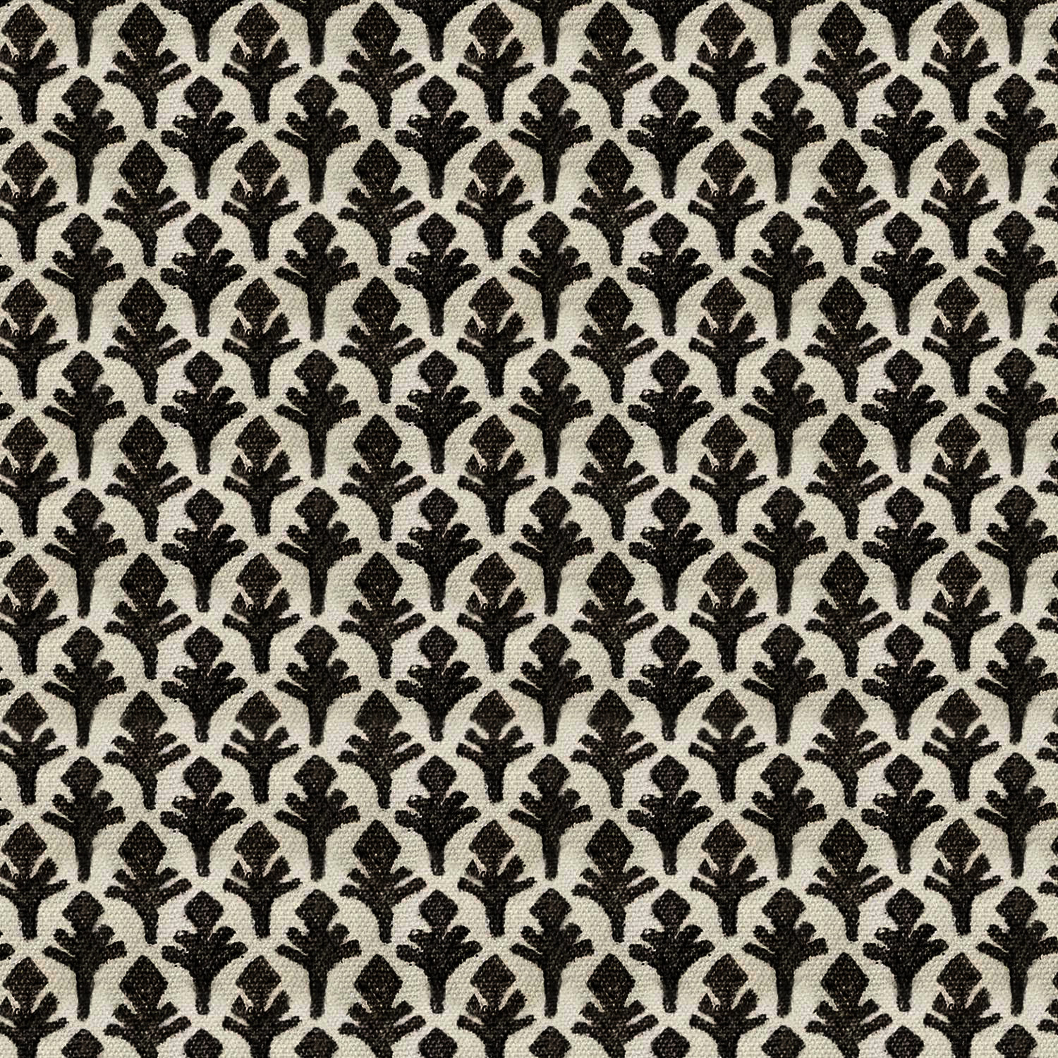 Spot Amazon Single-Sided Printing Design 45X45 Floral Black Pillowcase Retro Polyester Cotton Neutral Design Pillowcase