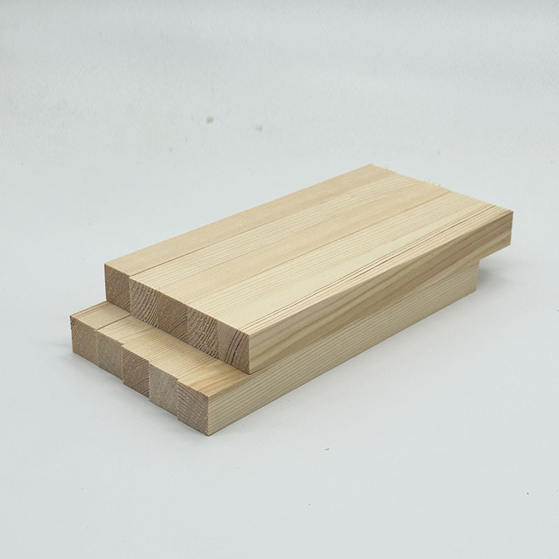 Processing creative simple wooden square unpolished wooden stick hardwood dowel stick for cross-border handicrafts