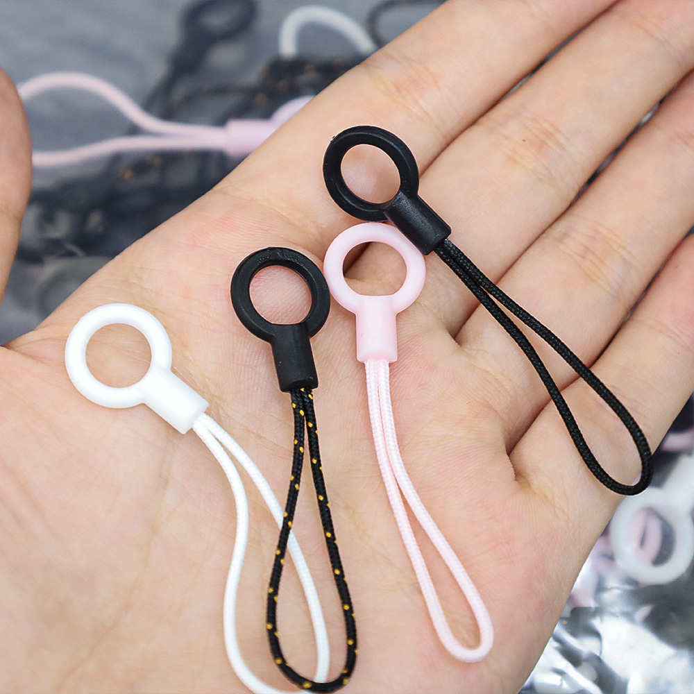 Circle Mobile Phone Lanyard Ring Buckle Lanyard Pendant Key Mobile Phone Case Anti-lost Chain Hanging Ring Hanging Rope U Disk Rope