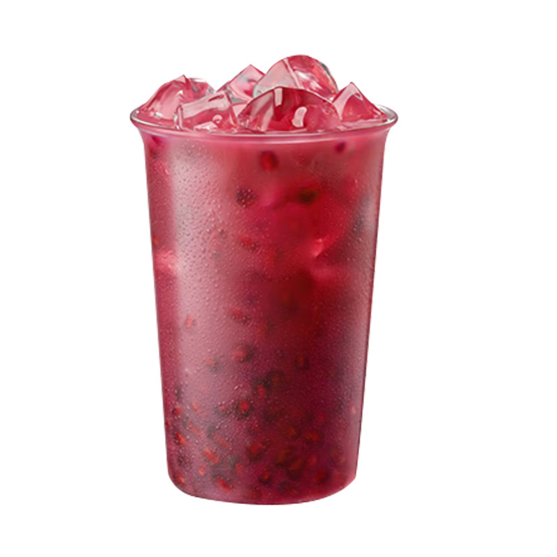 Hpp Seasonal Fresh Red Pomegranate Juice Puree Milk Tea Shop Commercial Full Cup Ruby ​​Red Pomegranate Thick Syrup