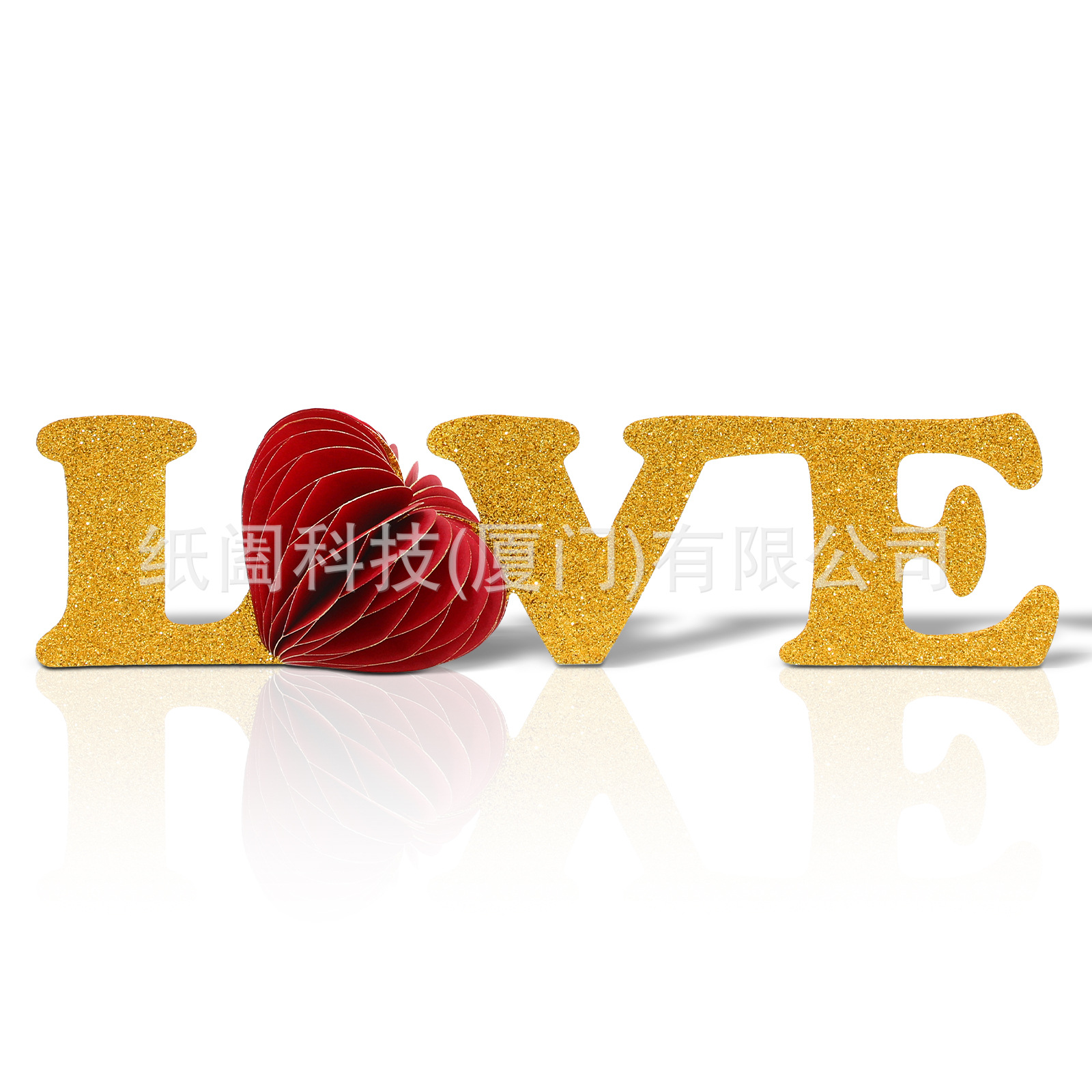 Party Link Love Valentine's Day Desktop Ornaments Organ Style Creative Valentine's Day Chinese Valentine's Day Gift Atmosphere Decoration